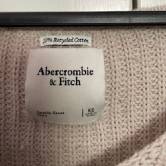 Abercrombie and Fitch XS Crop top Oatmeal - Picture 4 of 10